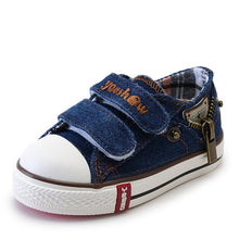 2016 Canvas Children Shoes Boys Sneakers Brand Kids Shoes for Girls Baby Jeans Denim Flat Boots toddler shoes  YS660-kids