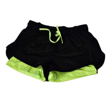 Womens Running Shorts 2 In 1 Running Tights Short Women's Gym Cool Woman Sport Short Fitness Running Shorts free shipping
women