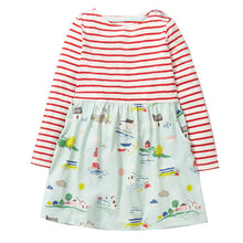 Girls Dresses Long Sleeve 2017 Spring Brand Kids Dress for Girls Clothes Robe Enfant Animal Appliques Princess Costumes Children
kids