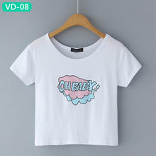 TRERONINAE crop top women 2017 summer short t shirt cotton camiseta female o-neck sexy loose blusas short sleeve tees shirt
women