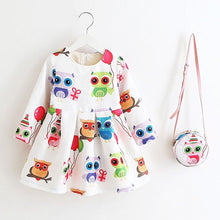 Girls Dress Kinderkleding Meisjes 2017 Spring Brand Children Costume for Kids Dresses Clothes Character Princess Dress with Bag
kids