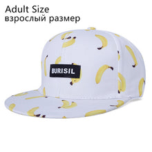 New Fastion Fruit pattern Snapback Caps Adult & Kids Hat Caps Children Baseball Caps For Boys Girls Sun Hip Hop Summer Hat
kids