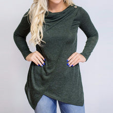 2017 Autumn ZANZEA Women Outerwear Cardigan Long Sleeve O Neck Female Casual Loose Blouses Shirts Solid Asymmetrical Blusas Tops
women