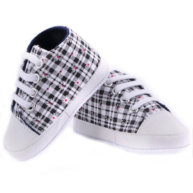 New High quality baby shoes girls boys 2016 fashion rainbow canvas shoes soft prewalkers casual baby shoes WY-01-kids