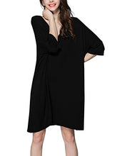 Nightshirts for Women Plus Szie Scoop Neck Sleep Tee Nightshirt
women