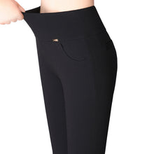 HEE GRAND 2017 New High Stretch Women Pants Cotton Ladies Pencil Pants High Waist Trousers Pantalon Femme Plus Size 4XL WKP268
women