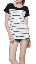 Chellysun Women's V-neck Casual Short Sleeve T-shirt Blouse Tees Tops
women