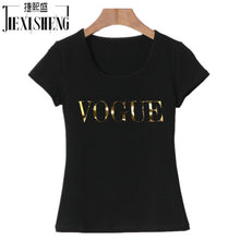 2017 Punk Style Summer Tshirt Harajuku Tumblr VOGUE Letter printed t shirt women Tops Blusa
women