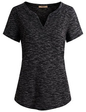 Miusey Womens Short Sleeve V Neck Casual Tunic Shirt
WOMEN