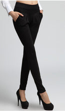 Women's Summer  Trouser Fashion Full Length Pocket Plus size 3XL Loose Casual Harem Pants DF181
women