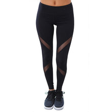 CHRLEISURE Sexy Women Leggings Gothic Insert Mesh Design Trousers Pants Big Size Black Capris Sportswear New Fitness Leggings
women