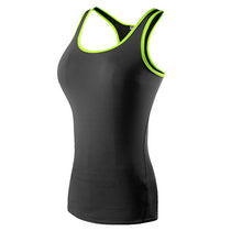 YEL Hot Sexy Fitness Tight Sport Yoga Shirt Quick Dry Sleeveless Sportswear Blouses Running Vest Workout Crop Top Female T-shirt
women