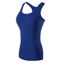 YEL Hot Sexy Fitness Tight Sport Yoga Shirt Quick Dry Sleeveless Sportswear Blouses Running Vest Workout Crop Top Female T-shirt
women