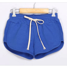 SAGUARO Shorts Women Summer 2017 Fashion Elastic Waist Soft Cotton Short Feminino Casual Fitness Workout Plus Size Short Pants
women