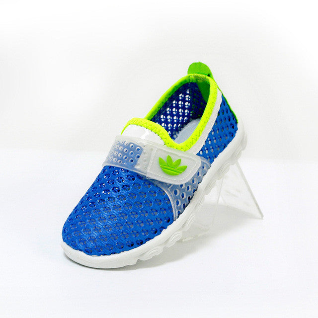 New Spring Summer Fashion Children Shoes girls hollow out net breathable 4 colors 15.5~21cm insole length boys casual kids shoes-kids