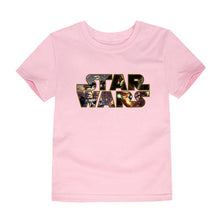 CHUNJIAN hot selling new summer short sleeve cotton t shirts boys star war cartoon teenage big children t-shirt kids tops
kids