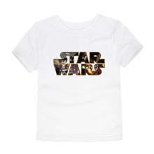 CHUNJIAN hot selling new summer short sleeve cotton t shirts boys star war cartoon teenage big children t-shirt kids tops
kids