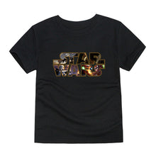 CHUNJIAN hot selling new summer short sleeve cotton t shirts boys star war cartoon teenage big children t-shirt kids tops
kids