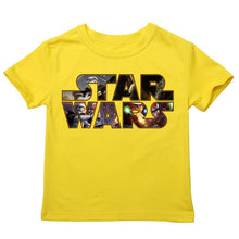 CHUNJIAN hot selling new summer short sleeve cotton t shirts boys star war cartoon teenage big children t-shirt kids tops
kids