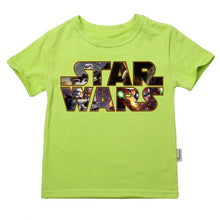 CHUNJIAN hot selling new summer short sleeve cotton t shirts boys star war cartoon teenage big children t-shirt kids tops
kids