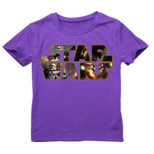 CHUNJIAN hot selling new summer short sleeve cotton t shirts boys star war cartoon teenage big children t-shirt kids tops
kids