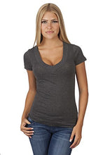 Hollywood Star Fashion Women's Deep V-Neck Short-Sleeve Shirt
women
