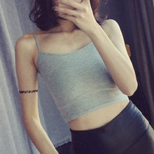 Crop Tops Women 2017 Summer New Womans Short Bralette Low Cut Tanks Top Bandage
women