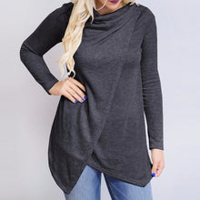 2017 Autumn ZANZEA Women Outerwear Cardigan Long Sleeve O Neck Female Casual Loose Blouses Shirts Solid Asymmetrical Blusas Tops
women