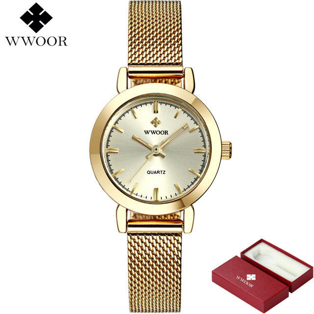 Brand Luxury Women Watches Ladies Casual Quartz Watch Female Clock Silver Stainless Steel Bracelet Dress Watch relogio feminino
women