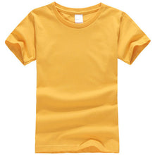 2017 popular short-sleeved boy T-shirt 100% cotton children T-shirt 13 colors wild solid color Summer boys and girls Clothes
kids
