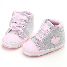 Classic Casual Baby Shoes Toddler Newborn Polka Dots Baby Girls Autumn Lace-Up First Walkers Sneakers Shoes-kids