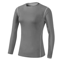 YEL Hot Women Logo Custom Gym Yoga Shirt Fitness Tight Blouses Training Sport Suit Running Sportswear Long sleeve female T-shirt
women