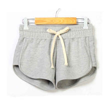 SAGUARO Shorts Women Summer 2017 Fashion Elastic Waist Soft Cotton Short Feminino Casual Fitness Workout Plus Size Short Pants
women