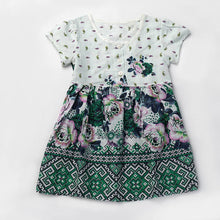 Kids Dress Toddler Clothing Tutu Robes Filles Girls Dresses Summer 2017 Children Clothes Peacock Green/Burgundy MFS-Q8002-KIDS