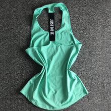 Women Gym Sports Vest Sleeveless Shirts Tank Tops Vest Fitness Running Clothes Tight Quick Dry Tank Tops Singlets P067 Yoga Top
women