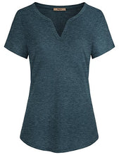 Miusey Womens Short Sleeve V Neck Casual Tunic Shirt
WOMEN