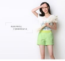 2016 Women Shorts Solid Short Femme Pocket Linen Summer Shorts Casual Loose  High Waist Shorts Plus Size S-4XL A315
women