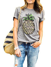 Haola Women's Summer Street Printed Tops Funny Juniors T Shirt Short Sleeve Tees
women