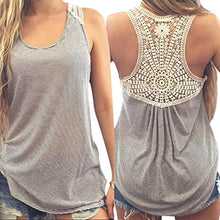 Lace Camisole,Hemlock Women Sleeveless Blouse Shirt Short Tank Top Sexy Sport Vest (M, Gray)
women
