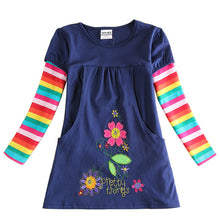 Baby Girl Dress long sleeve kids dresses for girls Clothes children clothing Kids Clothes winter Party Nova Girls Dress H5922
kids