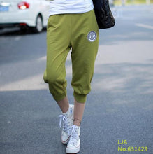 2017 New Summer Women Casual Harem Pants Female Deportes Women's Skinny Deporte Pants Long Seven Short Capris Trousers K010
women