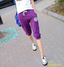 2017 New Summer Women Casual Harem Pants Female Deportes Women's Skinny Deporte Pants Long Seven Short Capris Trousers K010
women