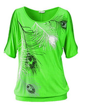 Relipop Women's Fashion Off Shoulder Tops Short Sleeve Blouse Casual T-Shirt
women