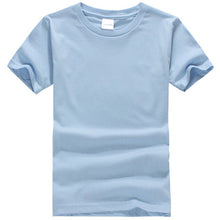 2017 popular short-sleeved boy T-shirt 100% cotton children T-shirt 13 colors wild solid color Summer boys and girls Clothes
kids