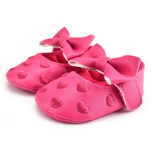 Bebe PU Leather Baby Boy Girl Baby Moccasins Moccs Shoes Bow Fringe Soft Soled Non-slip Footwear Crib Shoes-kids