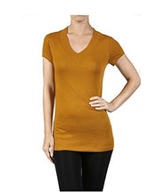 Hollywood Star Fashion Women's Deep V-Neck Short-Sleeve Shirt
women