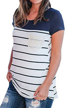 Chellysun Women's V-neck Casual Short Sleeve T-shirt Blouse Tees Tops
women