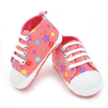 New High quality baby shoes girls boys 2016 fashion rainbow canvas shoes soft prewalkers casual baby shoes WY-01-kids
