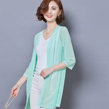 2017 Summer Kimono Cardigan Women Loose Long Blouses Shirt Large Size Chiffon Beach Shirts Sunscreen Clothing Blusas Plus Size
women