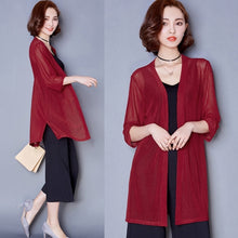 2017 Summer Kimono Cardigan Women Loose Long Blouses Shirt Large Size Chiffon Beach Shirts Sunscreen Clothing Blusas Plus Size
women